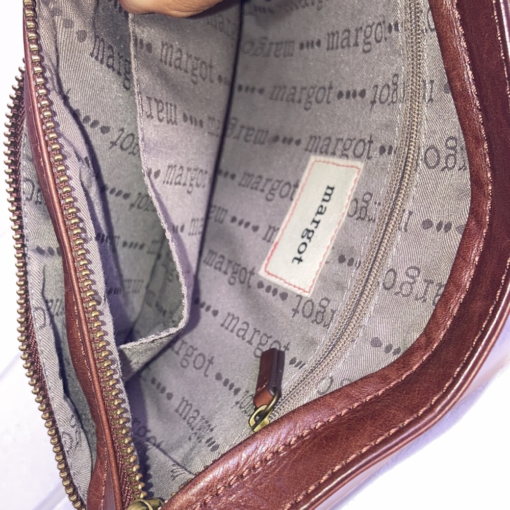 Margot leather crossbody purse bag - Picture 12 of 16